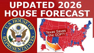 Updated 2026 House Map Prediction (August 1, 2025)