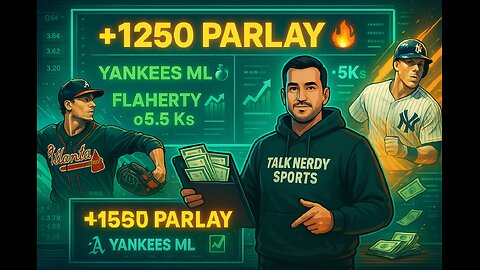 Yankees Bombs, Philly Ks & a +1250 Parlay You Need Today