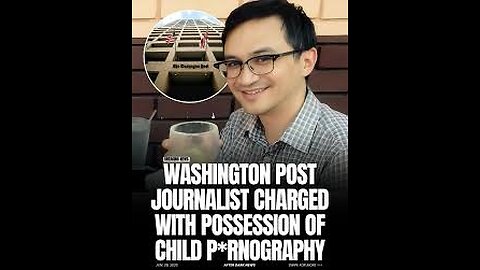 WaPo Fish Wrap Writer Arrested On Possession Of Child Porn