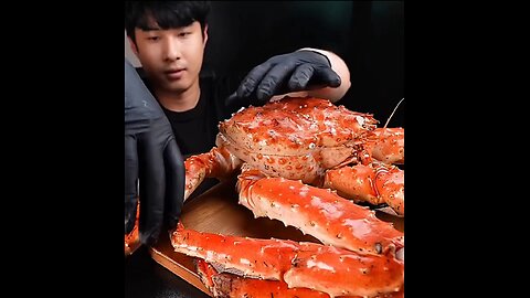 Korean King Crab Mukbang