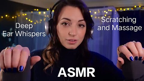ASMR | Deep Sleep & Whispers , Scratching and Massage