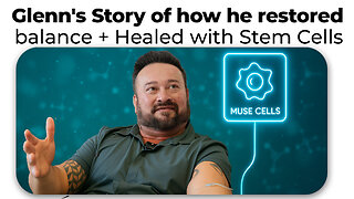 How Glenn Healed his brain, shoulder and Elbow with MSCs and now is trying out MUSE Cells