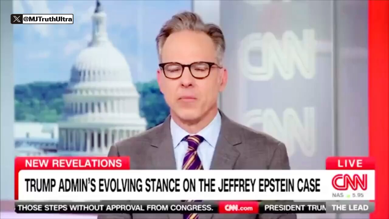 And Just Like That CNN Wants The Epstein Files Released😁😂🎬🎥