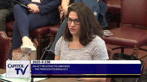 Meara Melidossian Opposes RI S-238 Exclaiming It's Quite Creepy Some Are Obsessed With Exposing Minors To Porn Claiming It's A Right To Read