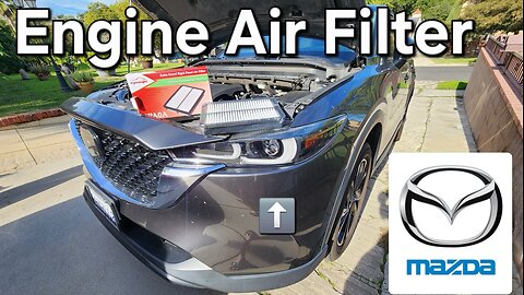 Mazda CX-5 Engine Air Filter (2012-2025) #mazda3 #mazda6 #cx30 #cx50 #cx90