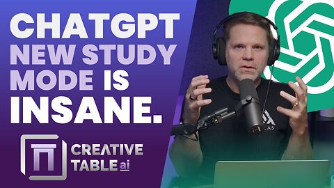 New ChatGPT Study and Learn Mode is INSANE | Creative Table AI