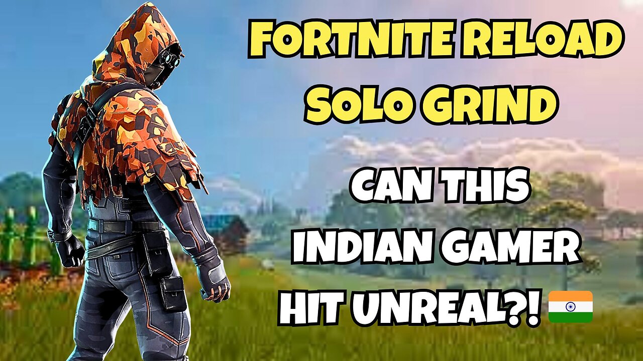 Ranked Climb in Solo Reload – Can This Indian Gamer Hit Unreal?! 🇮🇳🏆