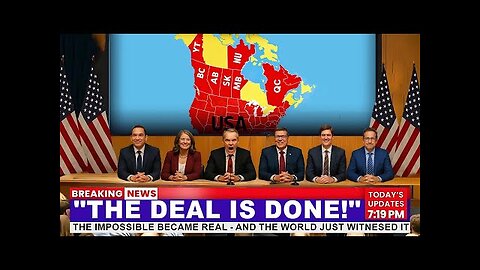 Western Provinces Just OFFICIALLY ANNOUNCED TO GO ALL-IN ON 51st–57th Statehood! Canada FURIOUS!