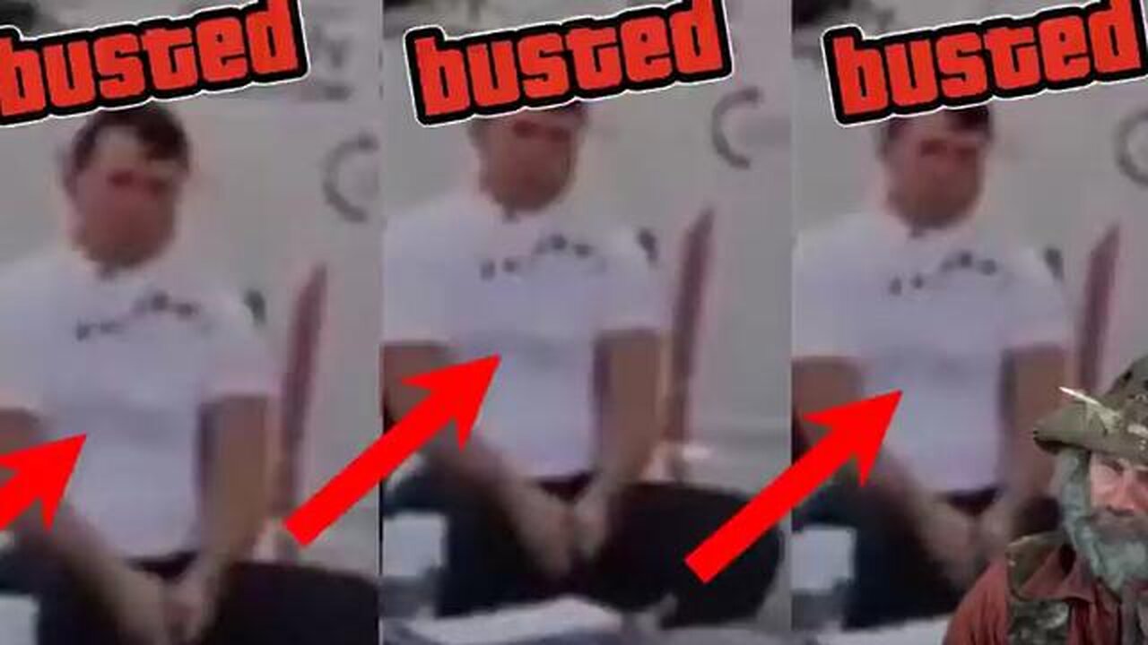 busted! - It's TOTALLY FAKE! - This video proves it in under 2 minutes.. PSYOP! mossad trump israel