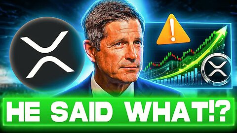 XRP HOLDERS PAY ATTENTION! CHARLES SCHWAB CEO JUST TOLD US WHAT'S COMING