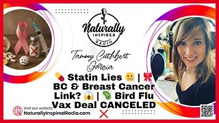 💊 Statin Lies 🤐 | 🎀 BC & Breast Cancer Link? 😱 | 🦠 Bird Flu Vax Deal CANCELED ❌