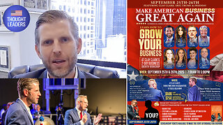 Eric Trump | Join Eric Trump At Clay Clark's Sept. 25-26 Business Conference In Tulsa, Oklahoma (68 Tickets Remain) + Learn Branding, Marketing, Sales, Workflow Design, Finance, Systems, Etc + Request Tix Via Text 918-851-0102