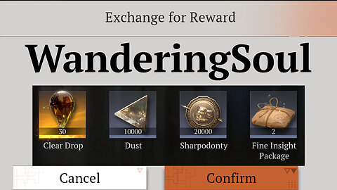 November 14, 2025 Item Code (Reverse 1999)