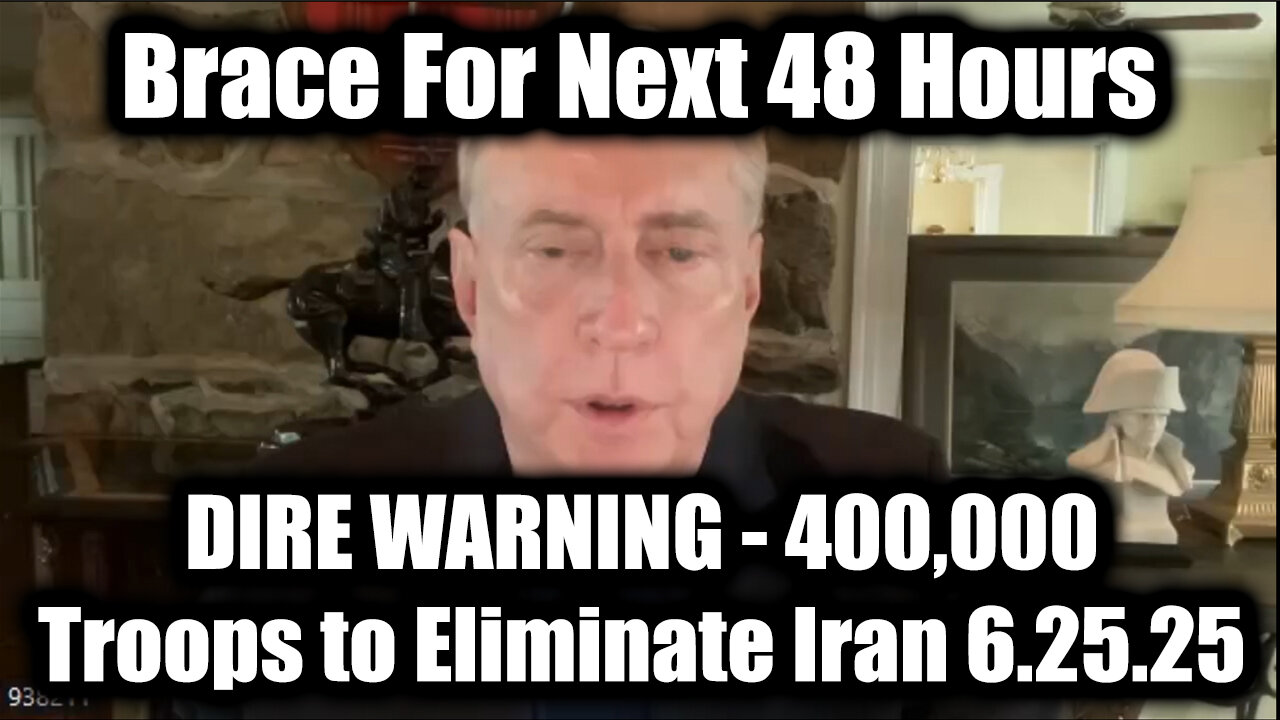 Col. Douglas Macgregor DIRE WARNING 6.25.25 - 400,000 Troops to Eliminate Iran, Brace For Next 48 Hours