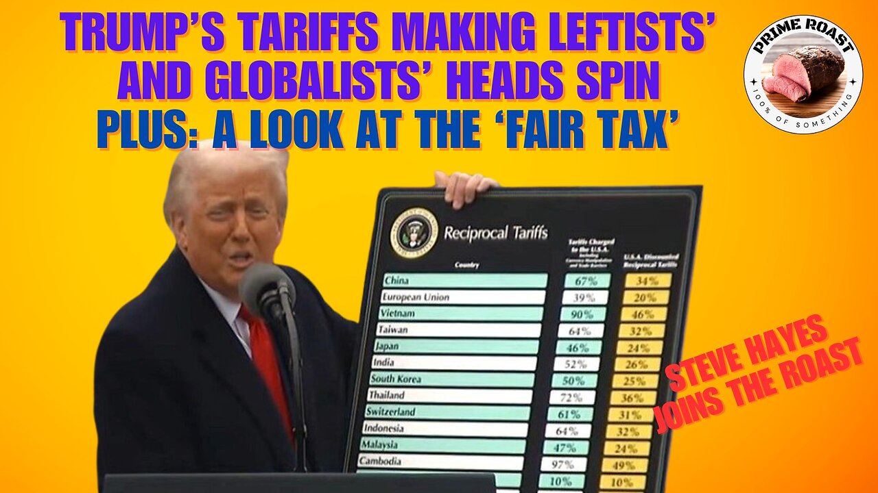 Trump’s Tariffs Making Leftists’ and Globalists’ Heads spin. Plus: A Look at the ‘Fair Tax’