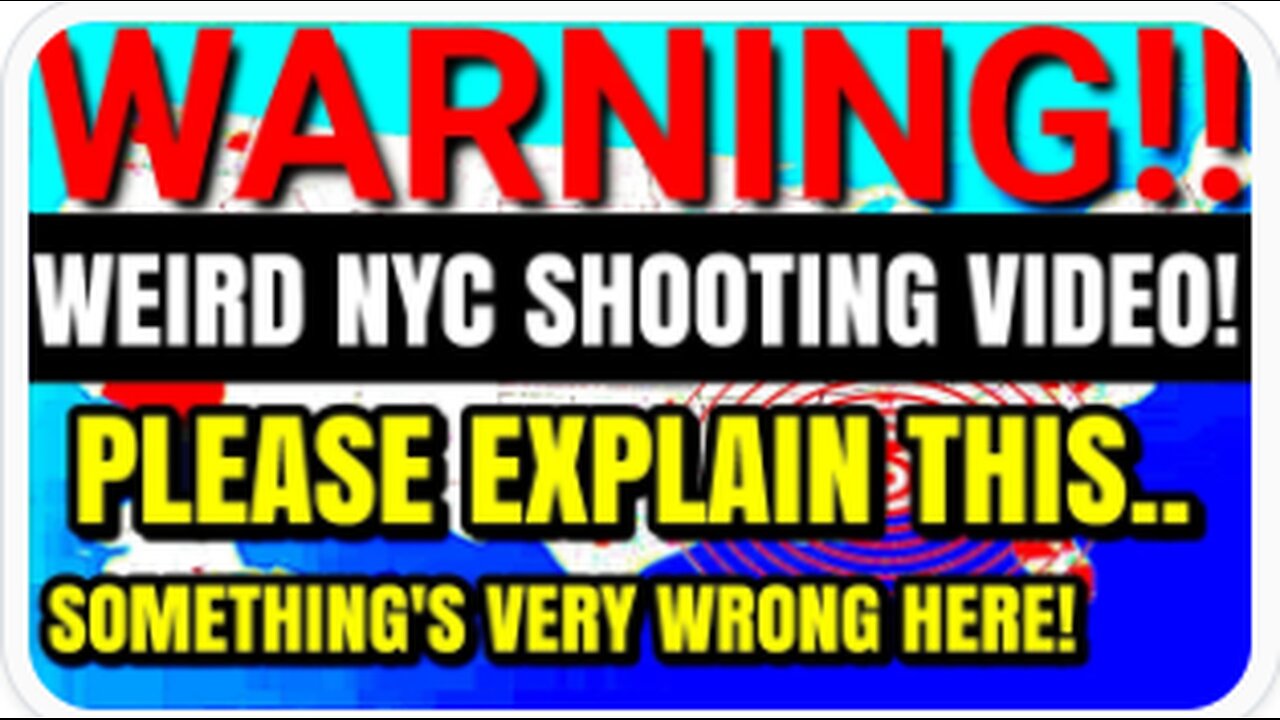 Strange NYC Shooting Video Exposes Something Massive - MinutesOfHorror
