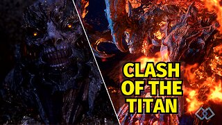 FF16 Titan Boss Fight Clive vs Titan