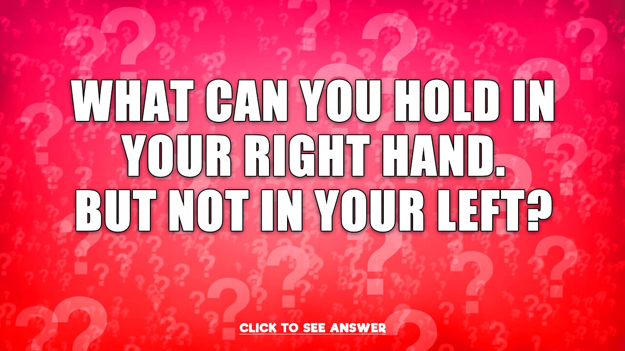 Riddle this!