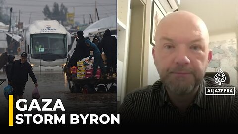 Gaza hit by Storm Byron: Human losses and humanitarian crisis