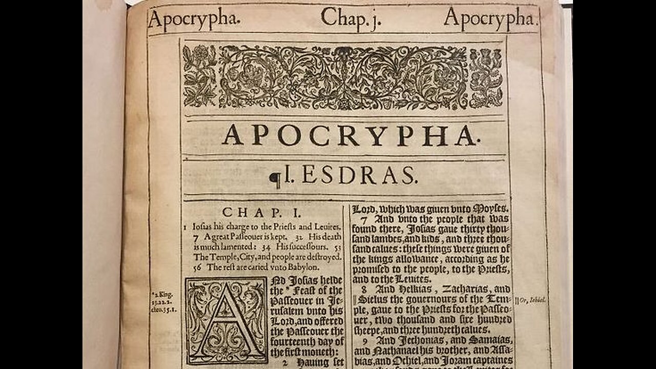 THE USE OF THE APOCRYPHA, the apocryphal books of the Bible.🕎 Hebrews 10:7 “Then said I, Lo, I come (in the volume of the book it is written of me,) to do thy will, O God.”