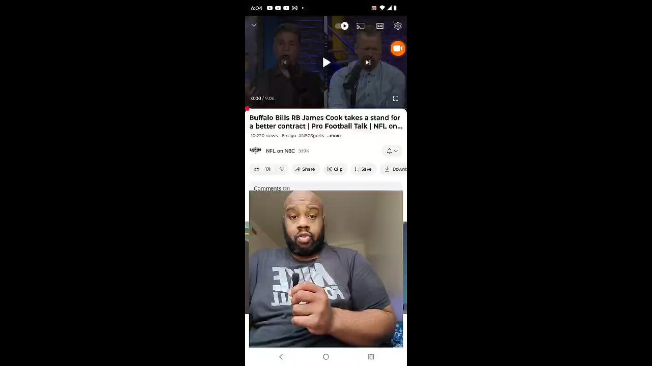 James Cook Sitting Until Gets A Contract Extension