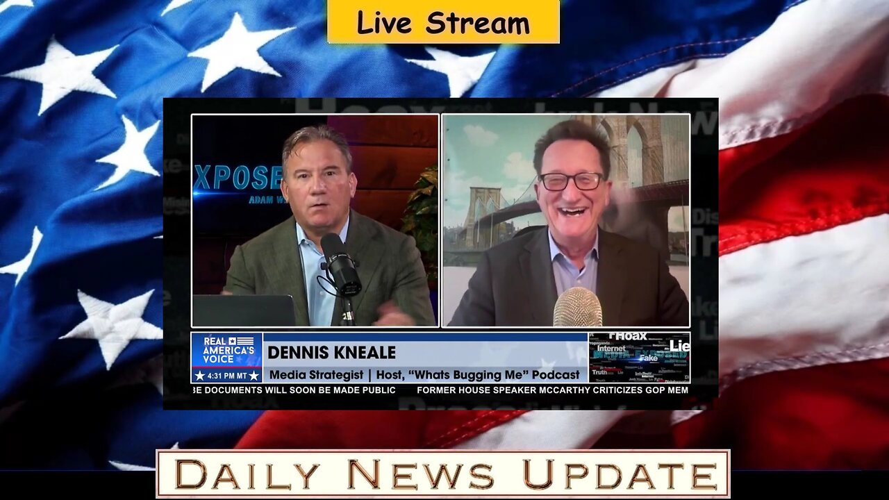 x352c: Real America's Voice - THE MEDIA IS CHASING ITS TAIL WHILE TRUMP BRINGS IN INVESTMENTS