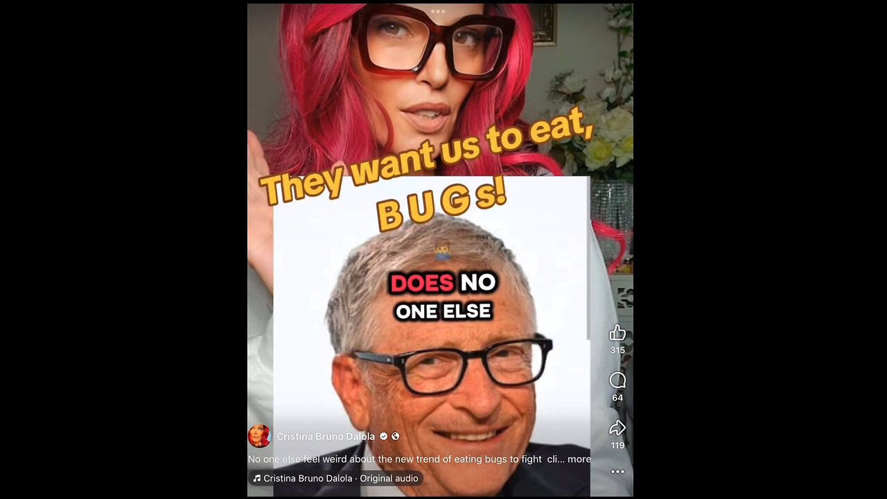 No one else feel weird about the new trend of eating bugs to fight climate change? Did the movie snowpiecer tell us?