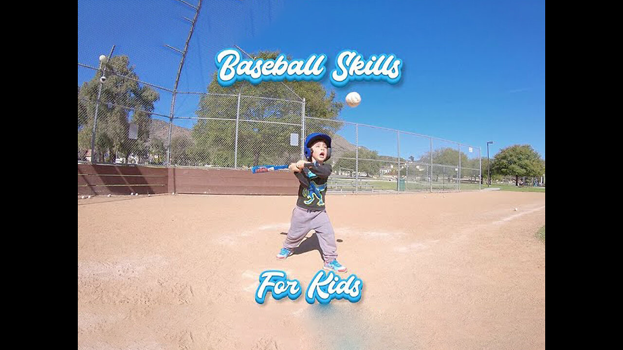Baseball Skills for Little Kids