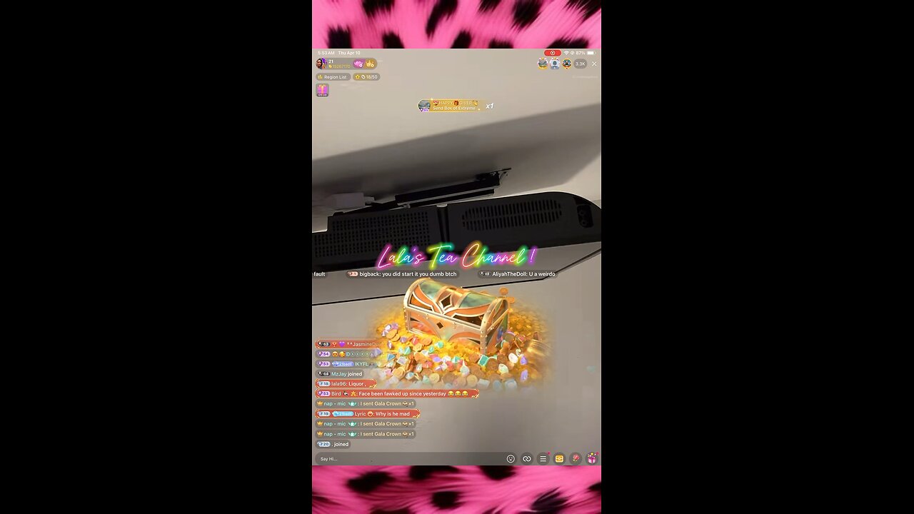 - 21 BB ; HAS A BREAKDOWN AFTER EVERYTHING SHE STARTED !