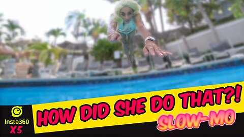 This is Why the X5 is a BEAST Underwater! 💥 360° Pool Trick