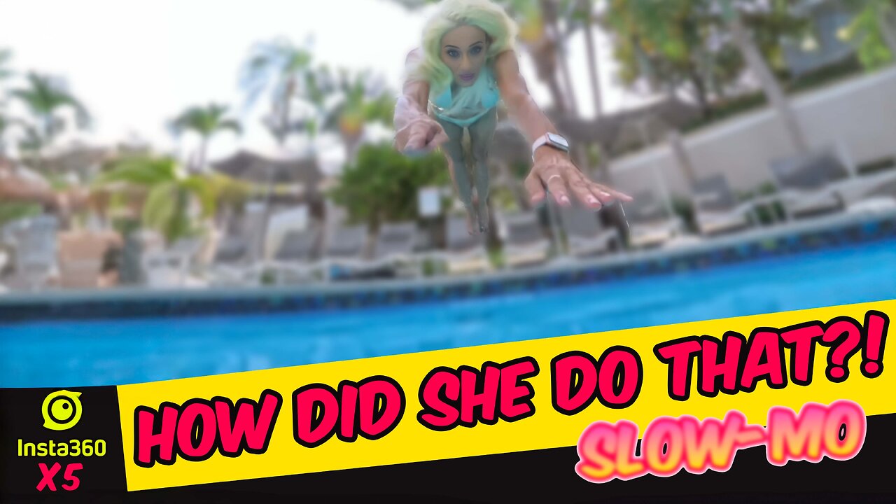 This is Why the X5 is a BEAST Underwater! 💥 360° Pool Trick