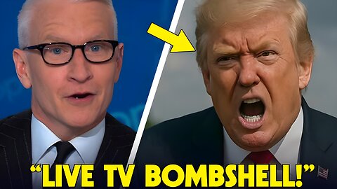 Anderson Cooper Drops STUNNING Trump Video on Live TV!
