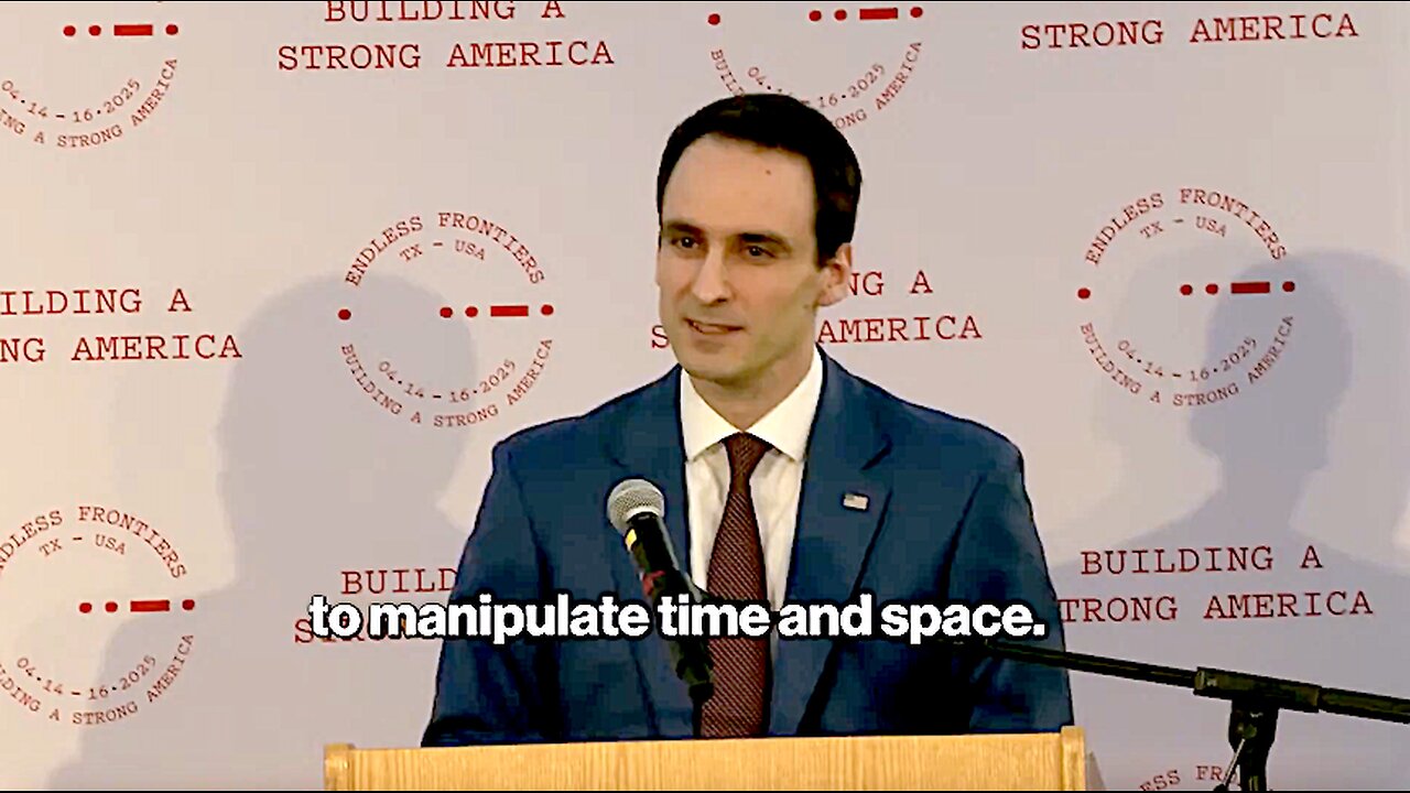 WH Office of Science & Technology: "Our Technologies Permit Us to Manipulate Time and Space"