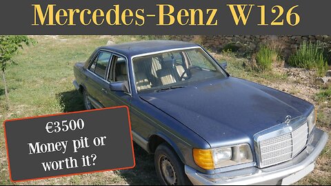 Mercedes Benz W126 - Bought blindly €3500, with some issues, is it worth it? 300SD S-class