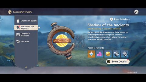 Shadow of the Ancients - Genshin Impact - Version 2.2