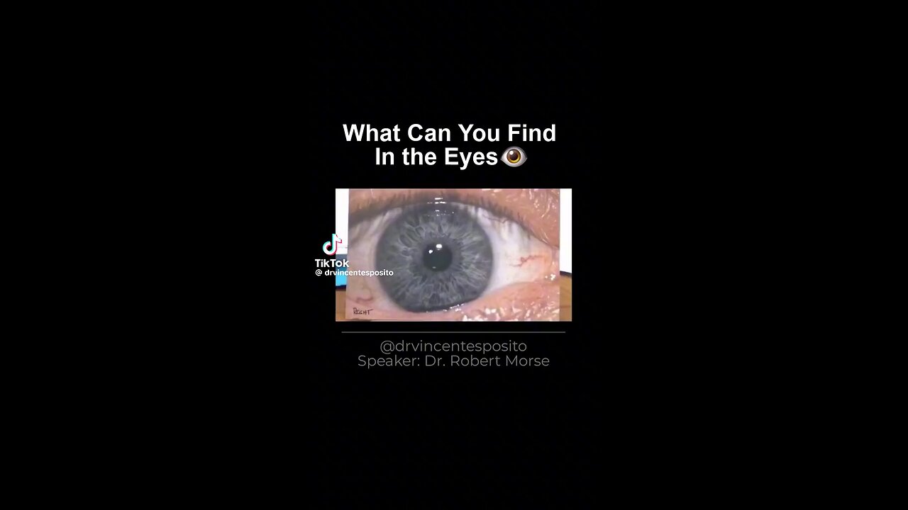 The eyes can tell you