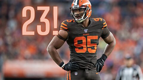 23 sacks for Myles Garrett! Is the career record next for the 30-year-old sack master?