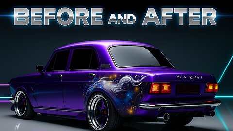 BEFORE and AFTER- GAZ M1 'Emka'- #BeforeandAfter #CustomCars #CarRepair #ConceptCars