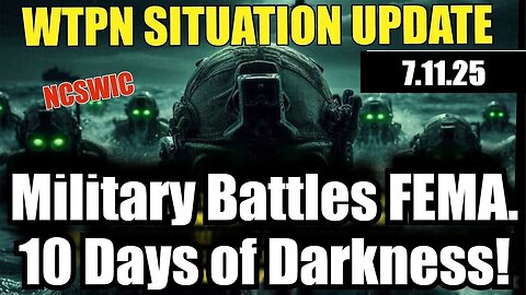 SITUATION UPDATE 7/11/25 - Big-Beautiful Bill Passes, Terrorist Threat Level High Through July 4th