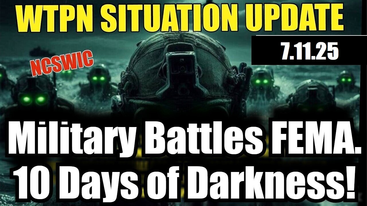 SITUATION UPDATE 7/11/25 - Big-Beautiful Bill Passes, Terrorist Threat Level High Through July 4th