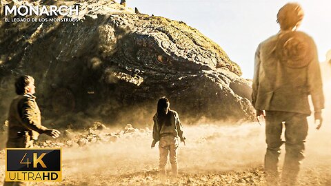 Godzilla Awakens in the Desert - Monarch: Legacy of Monsters Scene 4K