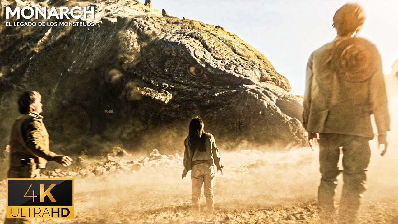 Godzilla Awakens in the Desert - Monarch: Legacy of Monsters Scene 4K