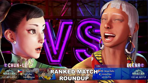 Kuya Kalbo SF6 Ranked Match Roundup. Chun Li Master Rank [Hori Fight Stick]