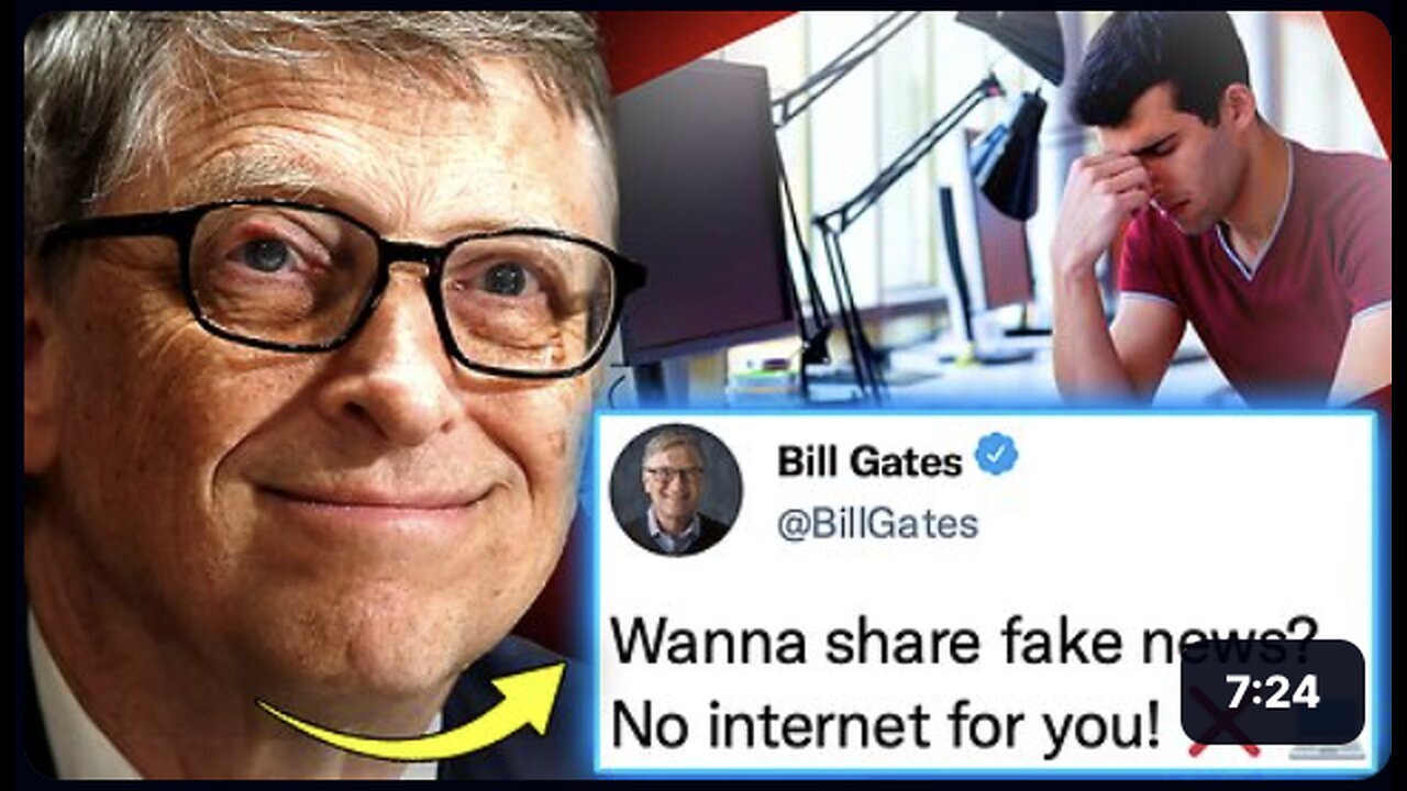 "Bill Gates Directs Governments to Blacklist Online Sharers of 'Non-Mainstream' Content"