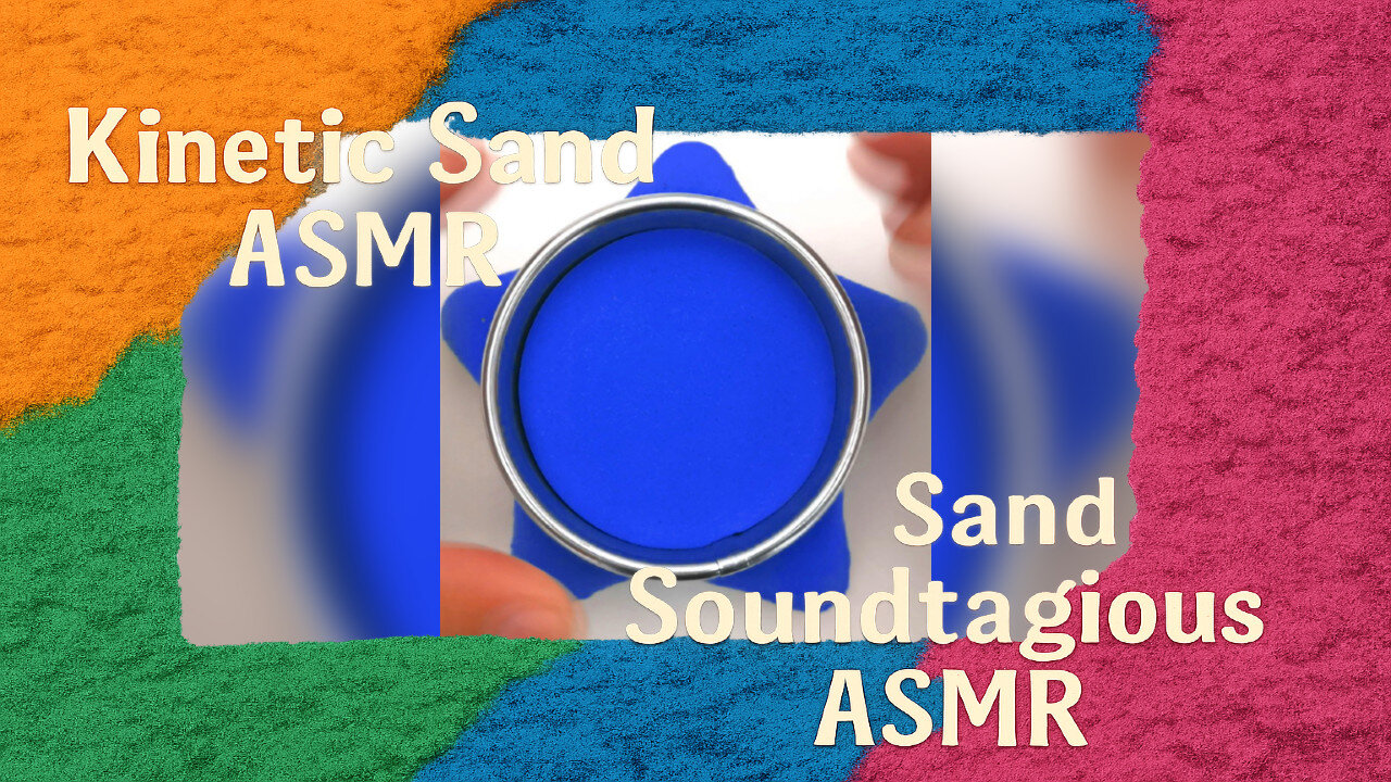 ASMR Shape Cuts 5 – Oddly Satisfying Kinetic Sand
