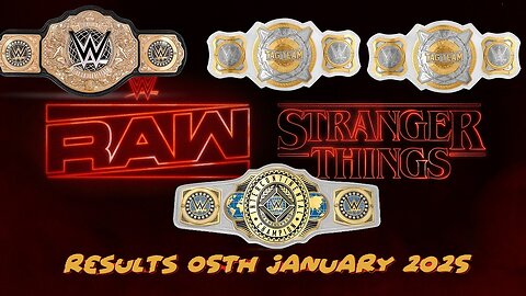 WWE Raw Stranger Things Results 05th January 2025