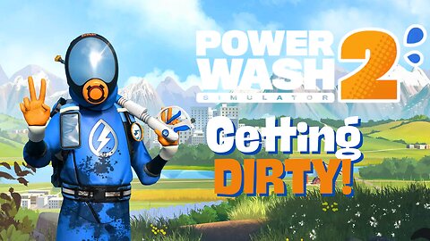 PowerWash Simulator 2 Blind Playthrough: Levels 1 & 2, 9 Trophies, Petting a Kitty & Shop Decor Fun!