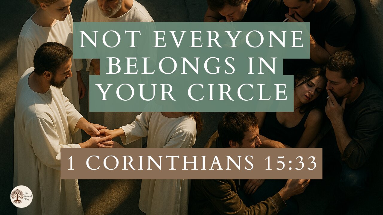 Not Everyone Belongs In Your Circle 1� �C�o�r�i�n�t�h�i�a�n�s� �1�5�:�3�3
