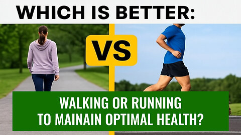 Walking vs Running: Which is Best for Your Health?