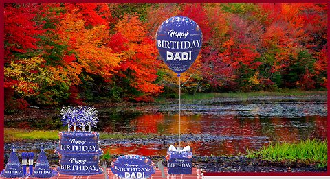 Happy Birthday 3D - Happy Birthday Dad - Happy Birthday To You - Happy Birthday Song Video Card